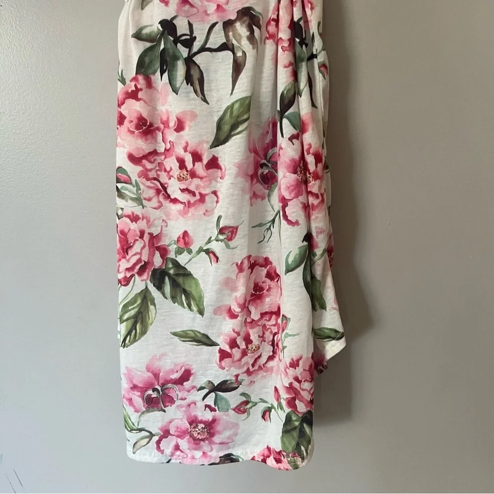 Show Me Your Mumu Floral Robe Feminine Knee Length Belted